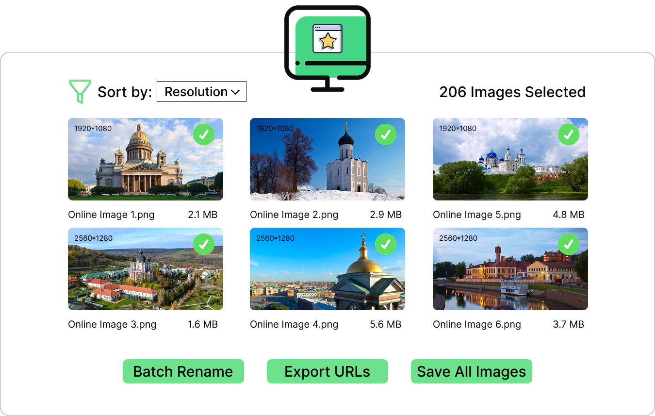 Online Image Saver Desktop